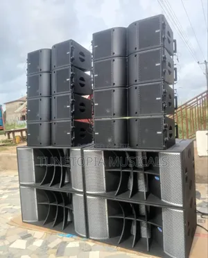2pairs American Audio 21inches Bass Speakers 4pairs 12inches Array