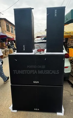 Pair of GLS Subwoofer 12inches GLS Line Array With Rack Set