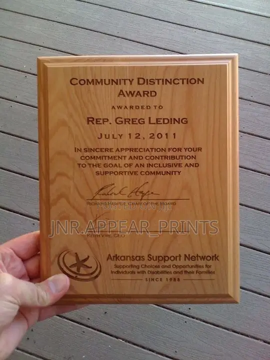 Crystal Award/ Wooden Plaques/ Door Label
