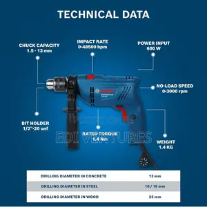 Bosch Professional Percussion Drill GSB 600