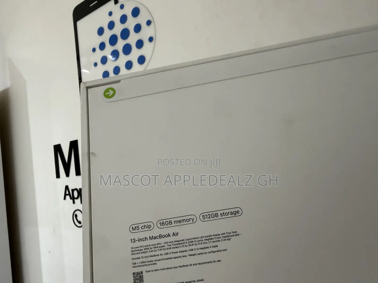New Laptop Apple MacBook Air 2026 M5 16GB Apple M5 SSD 512GB