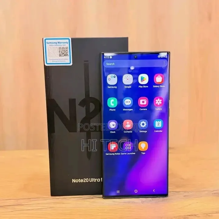 New Samsung Galaxy Note 20 Ultra 512 GB Black