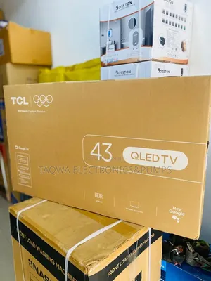 A 43- Inch Qled TCL Smart Tv