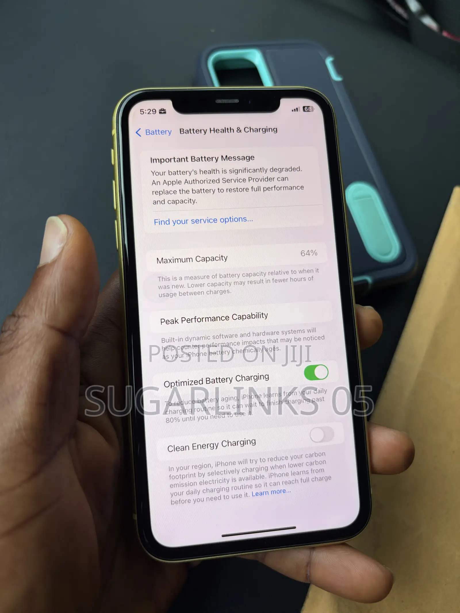 Apple iPhone 11 128 GB Yellow