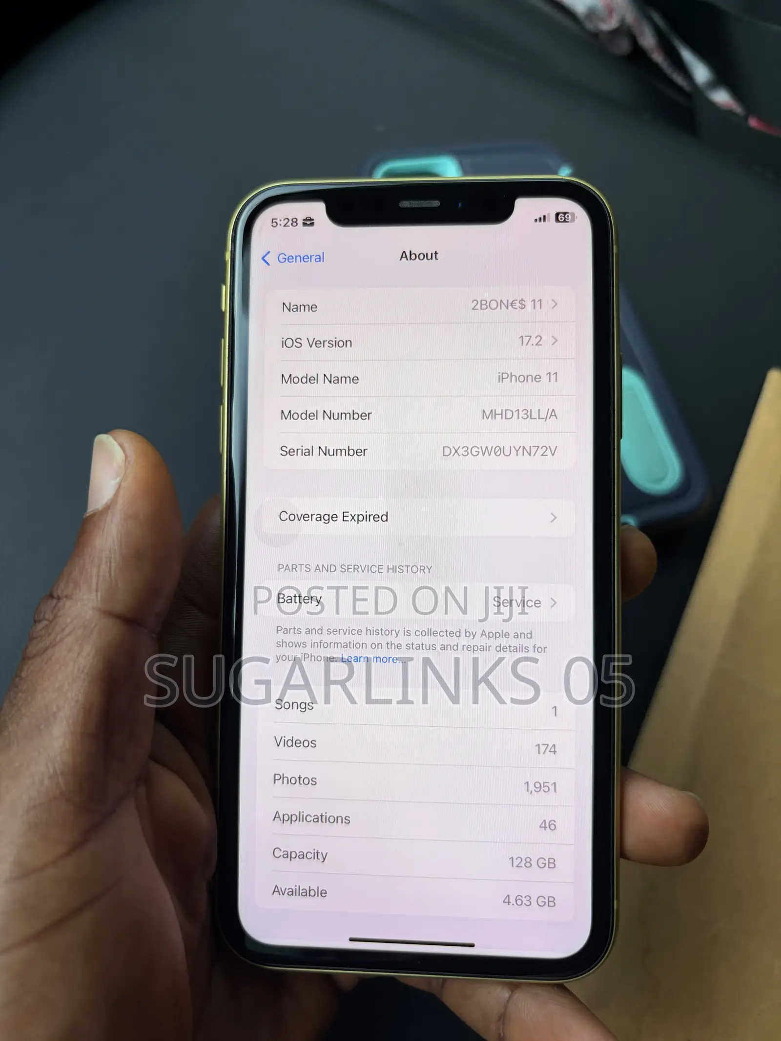 Apple iPhone 11 128 GB Yellow