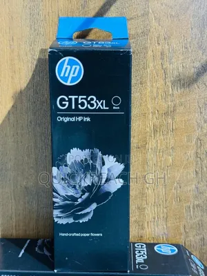 HP Gt53xl Black Ink
