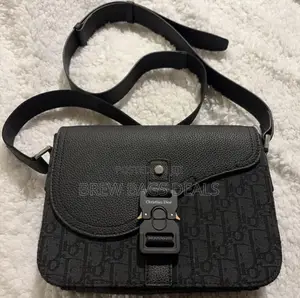 Premium Quality Thick Leather Unisex Dior Sidebag.