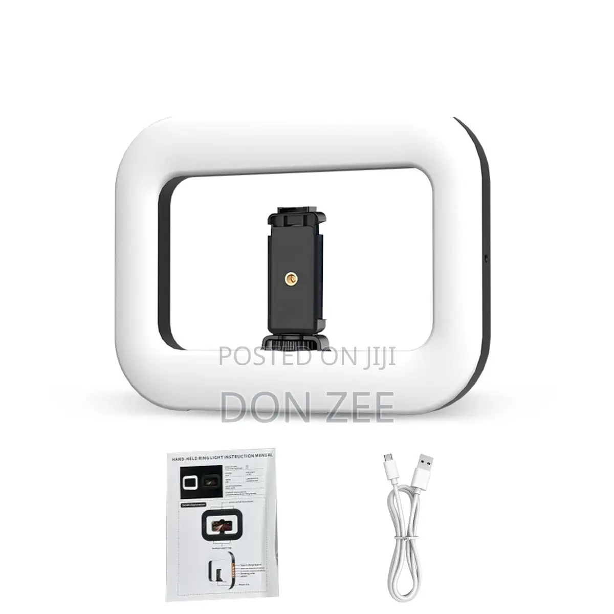 Portable Handheld and Stand Led Rings Light for Filming Makeup