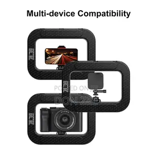 Portable Handheld and Stand Led Rings Light for Filming Makeup