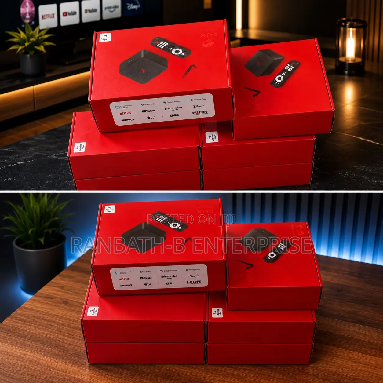 X-Pro Tv Box With Voice Control – Easy Plug Play