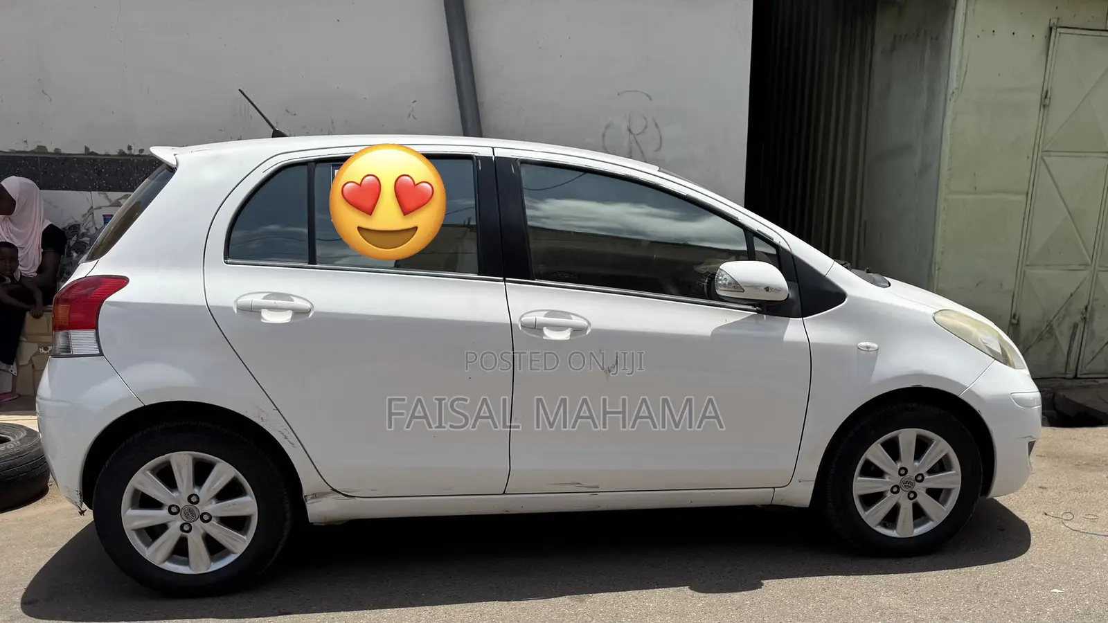 Toyota Yaris 2012 White