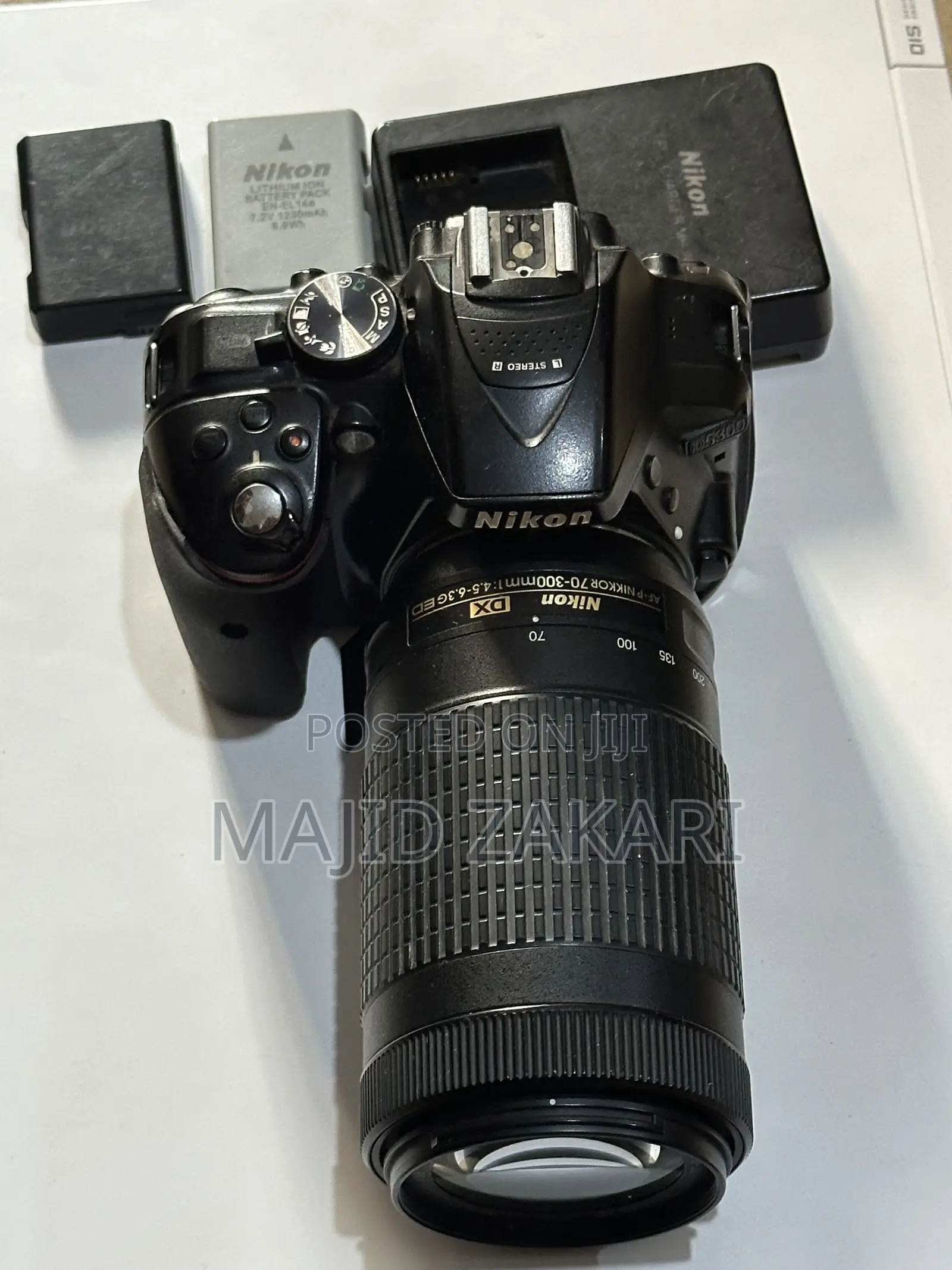 Nikon D5300 Camera Body With 70-300 Dx Lens