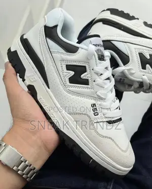 New Balance Nb 550 Blackwhite