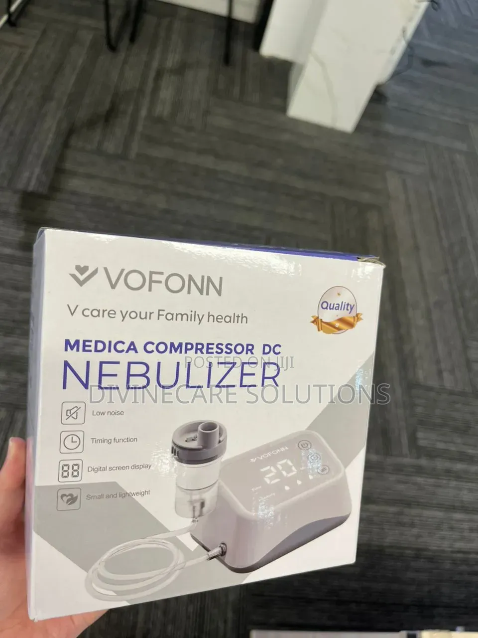 Portable Dc Compressor Nebulizer