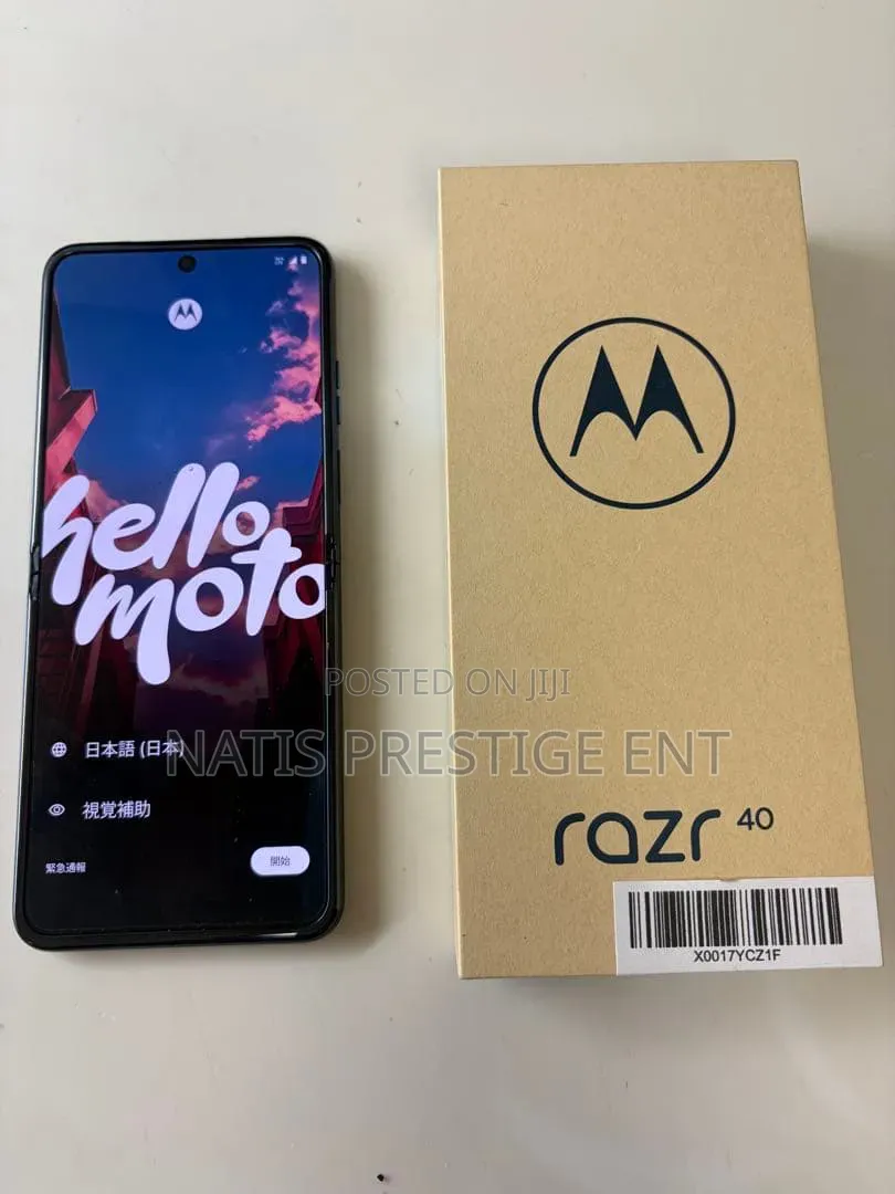 New Motorola Razr 40 128 GB Black