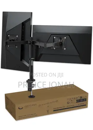 Neatzon Dual 27 Monitor Arm Sleek Desk Mount for Two Monitors 8kg