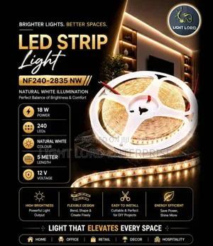 DND 240v Direct Left Strip 10meters