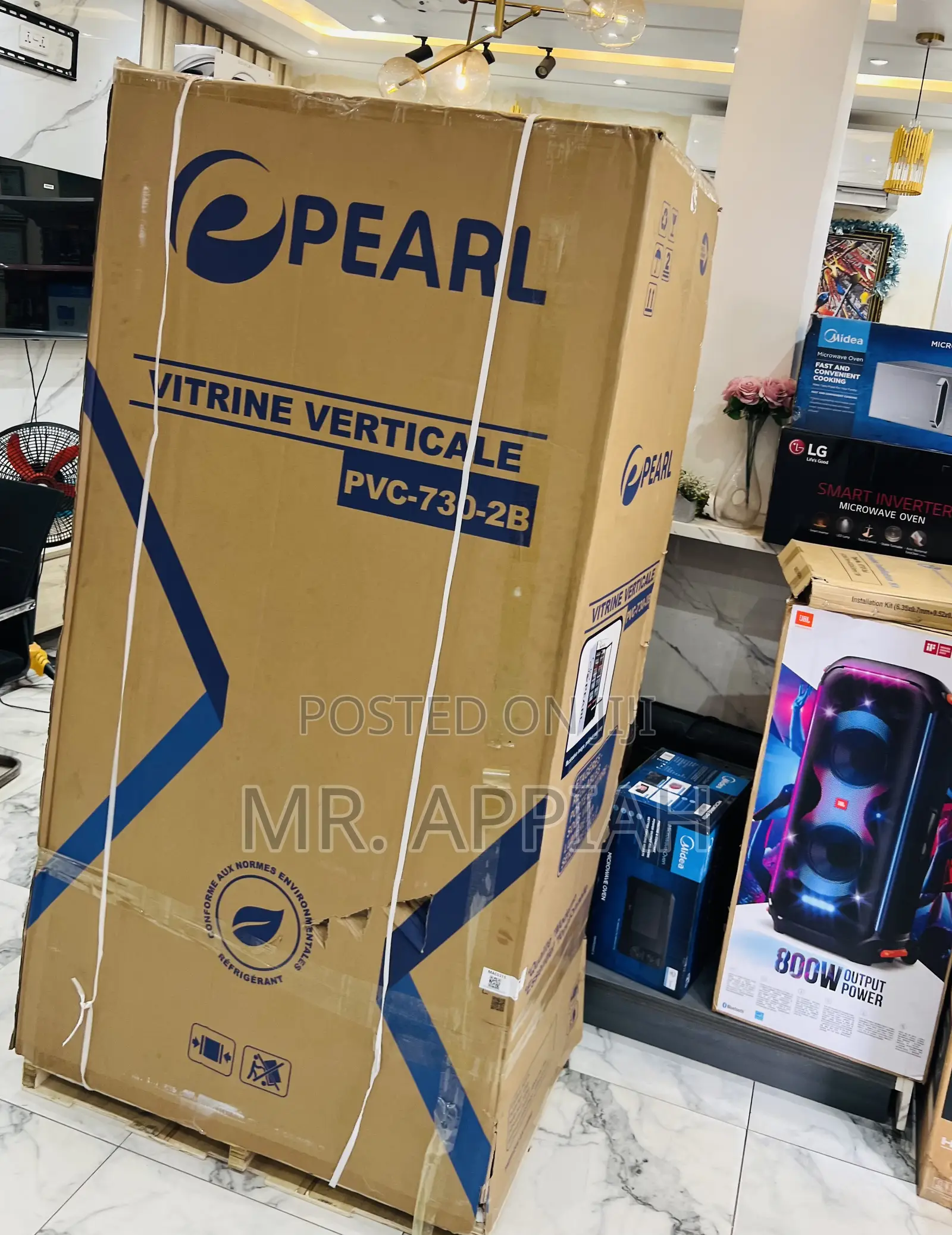 Get Affordable Pearl Pvc—730-2b 2 Door Beverage Cooler(610l)Glass Door