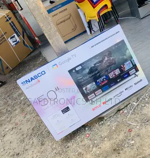 Frameless Sleek Nasco 50" Uhd Smart Tv