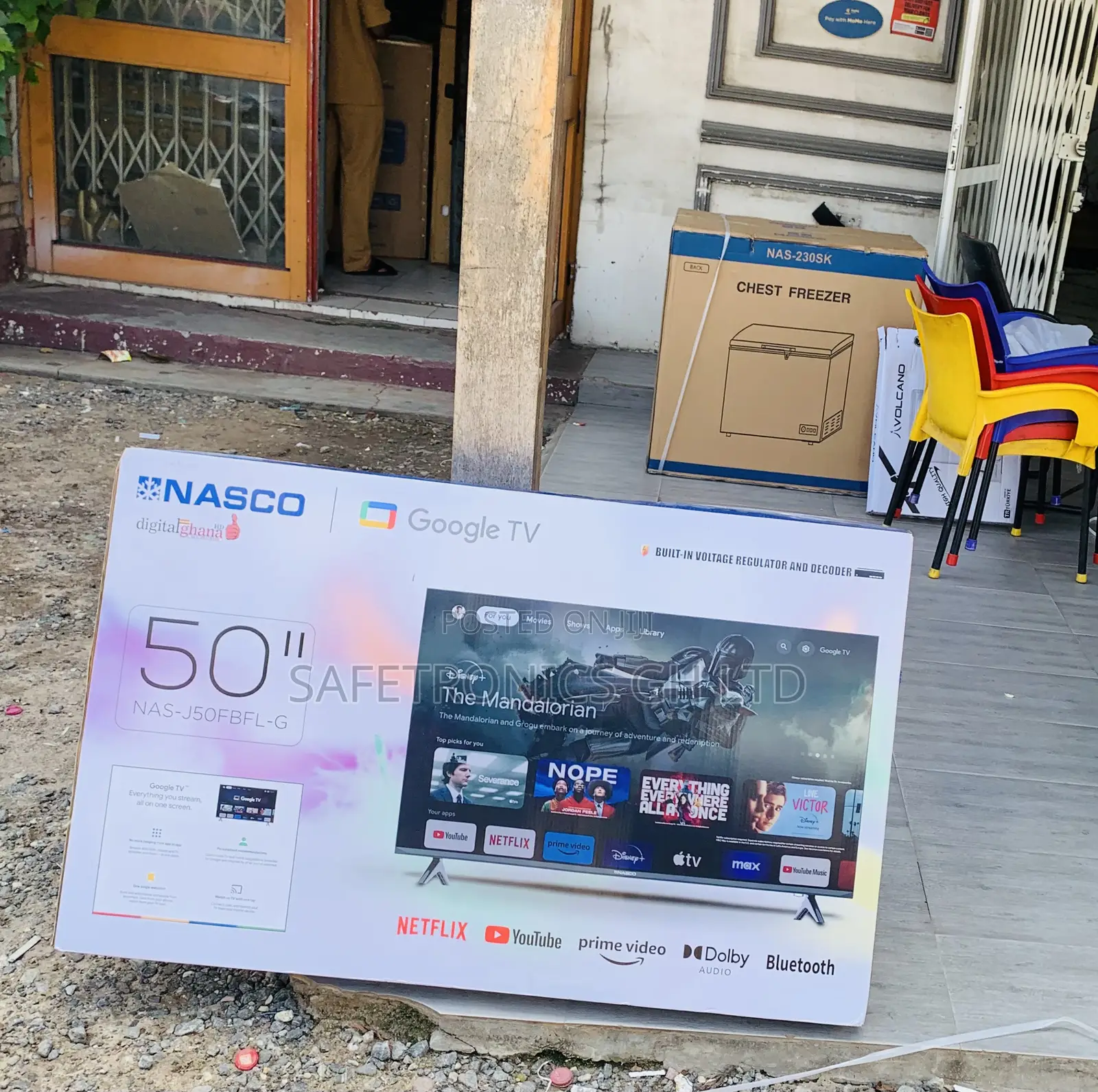 Get Affordable Nasco 50" Uhd Smart Tv