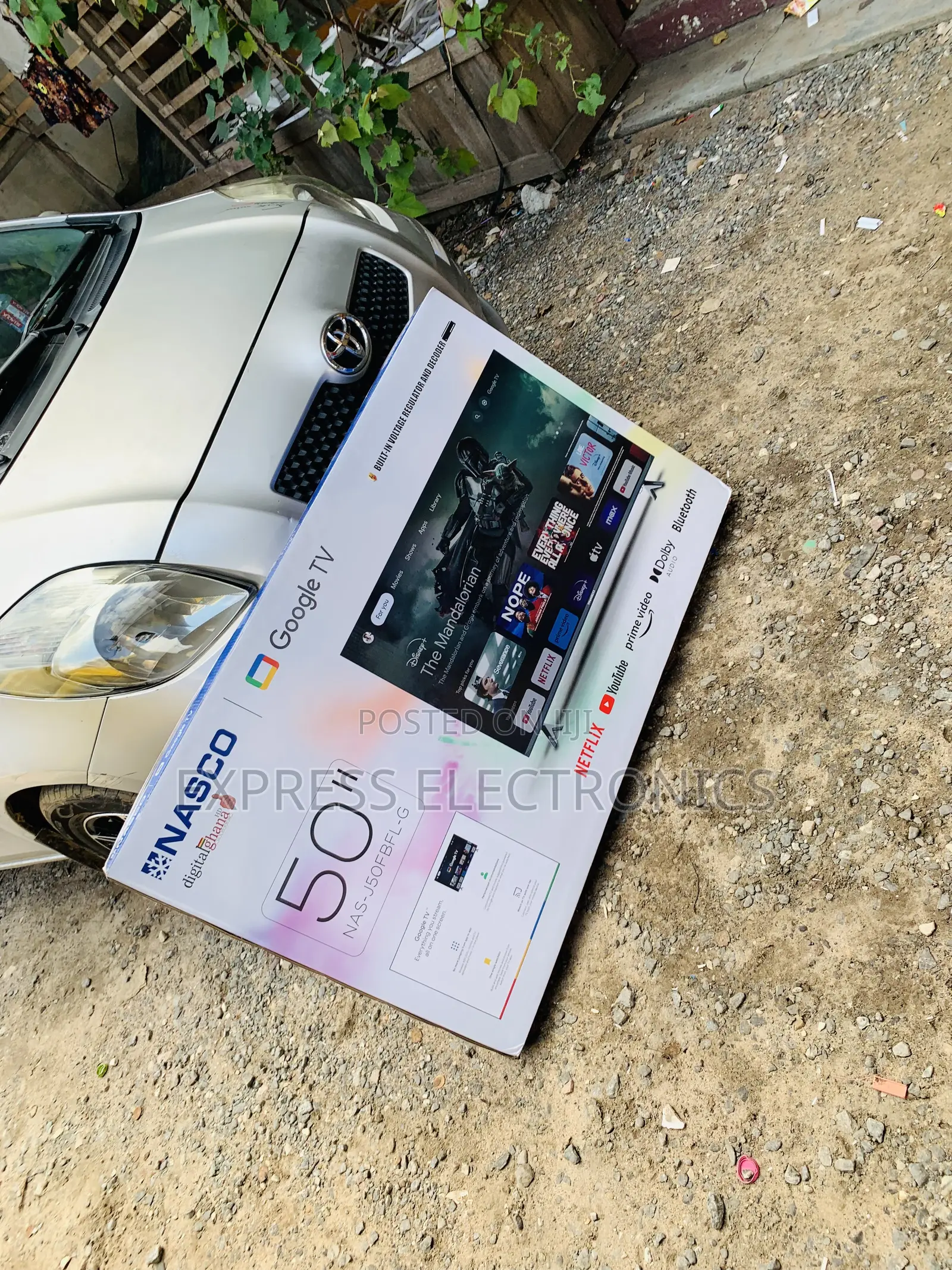 Authentic Sleek Slim Uhd Smart Glossy 50”Nasco