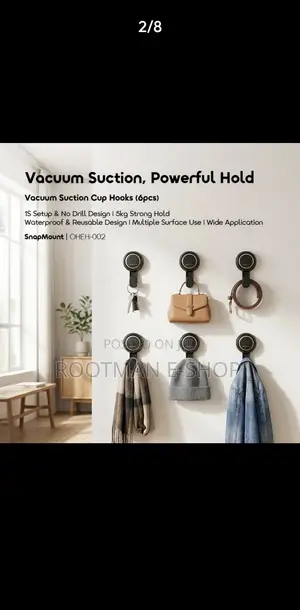 6 Universal Hanger ( No Tools Needed)