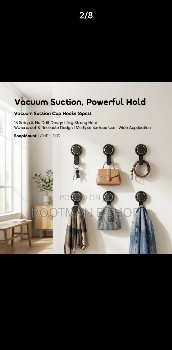 6 Universal Hanger ( No Tools Needed)