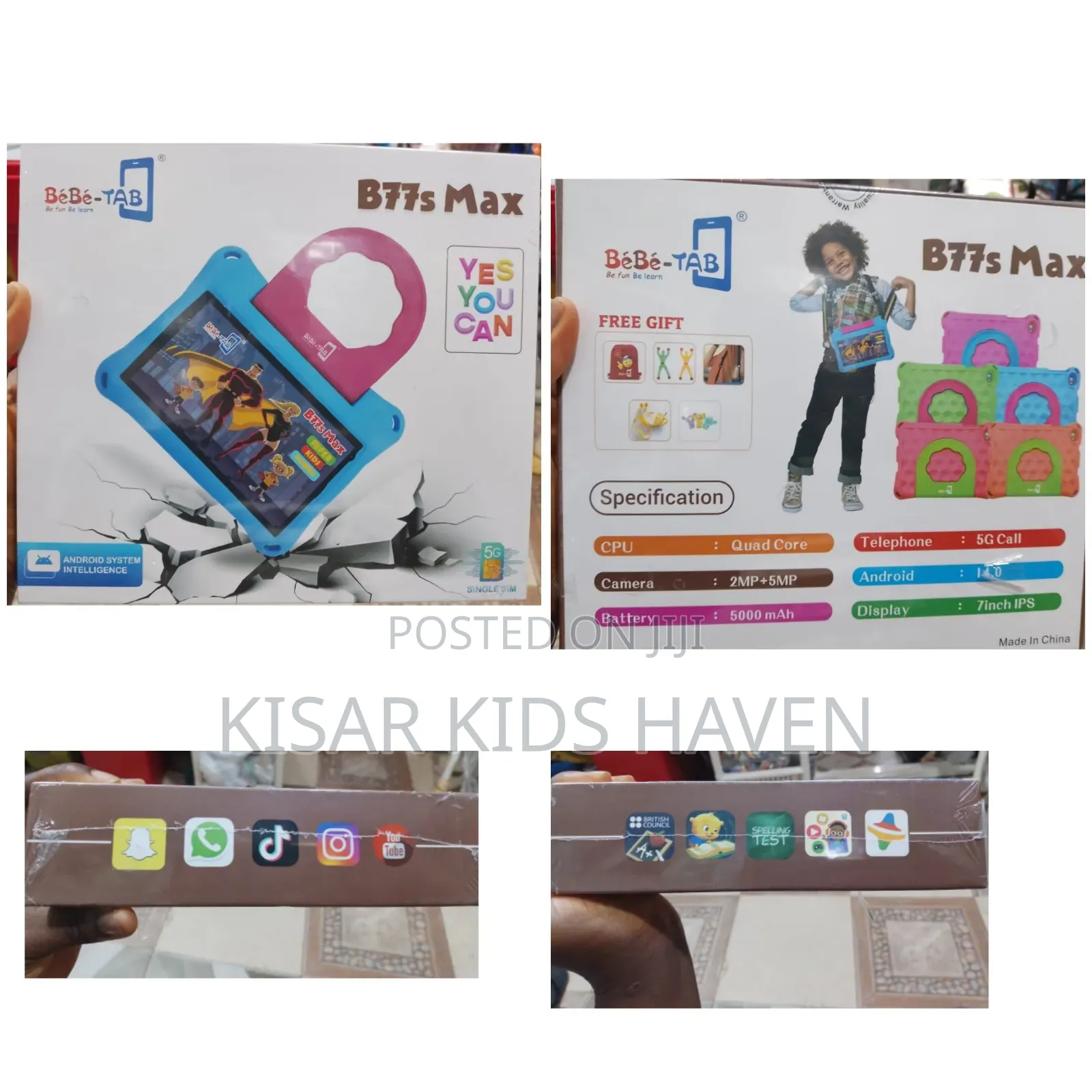 New Bebe B77s+ 256 GB Blue