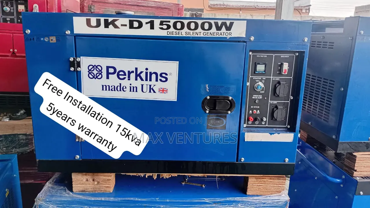 Perkins 15kva Silent Diesel Generator – Reliable Backup Power 15kva