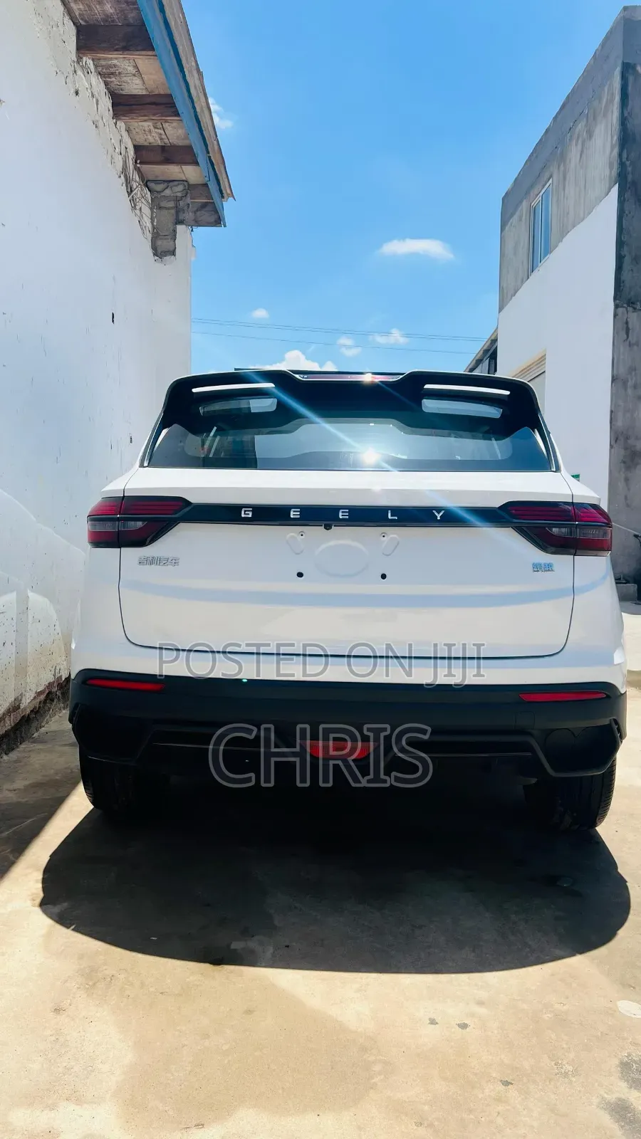 New Geely Coolray 2025 White