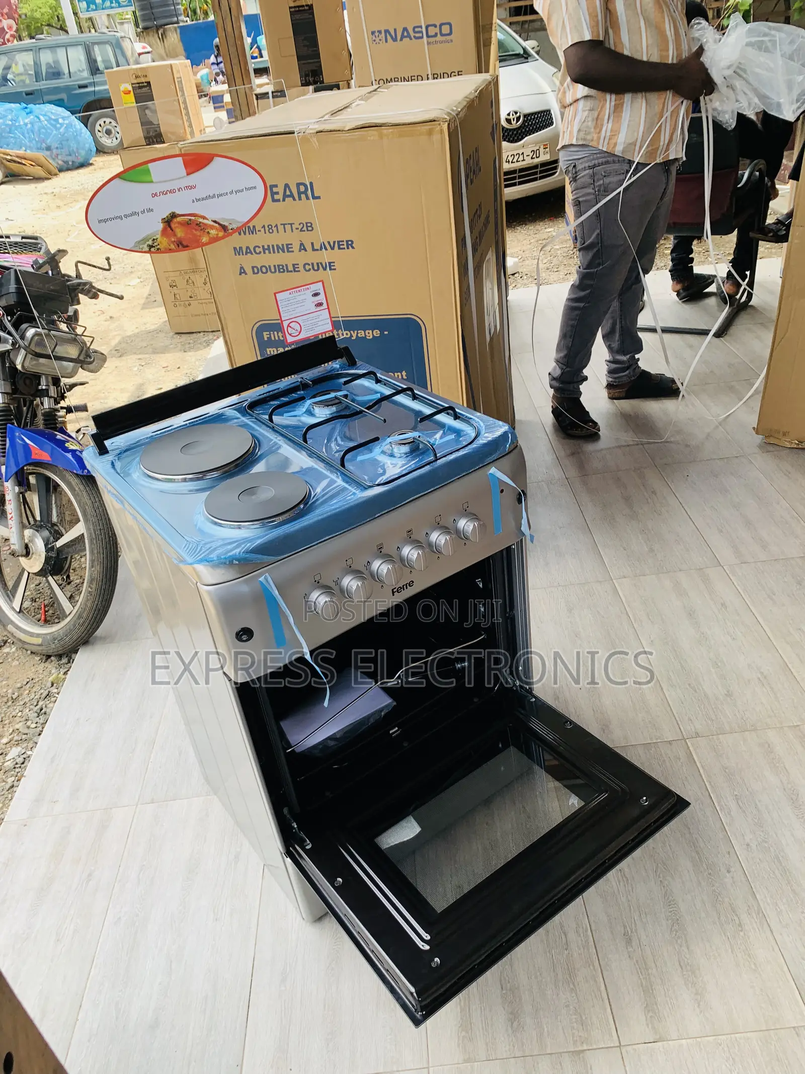 Best Buy for Less Gas Electric Cooker Oven Grill 2-2 60/60