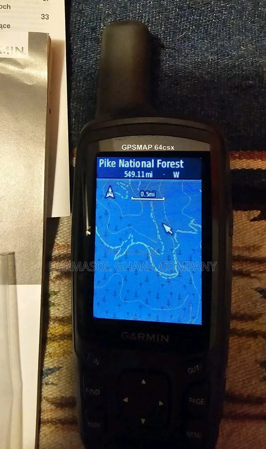 Garmin Gpsmap 64csx Professional Expedition Hunting Color Very Rare