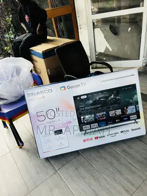 Check Out Nasco 50” Uhd Smart Screen Television(Black)