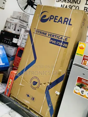 Reliable Best Pearl PVC-730 Double Door Display Fridge