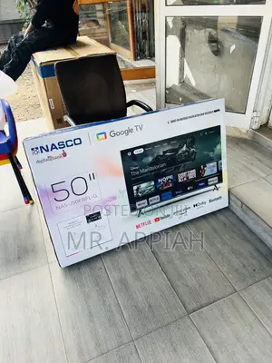 Sleek Nasco 50 Inch Led Digital Satellite Smart Tv 