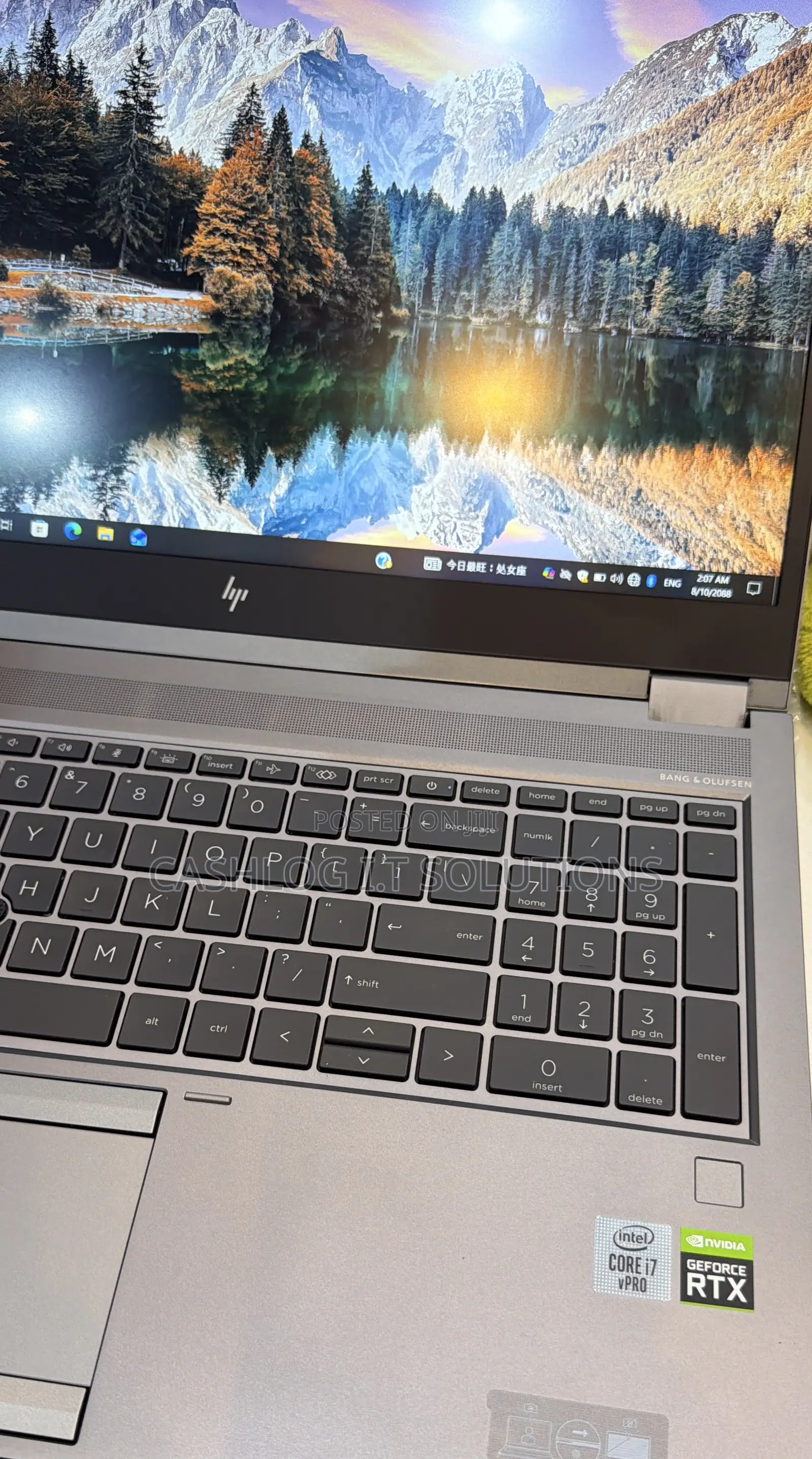 Laptop HP Zbook Fury 15 G7 16GB Intel Core i7 SSD 512GB