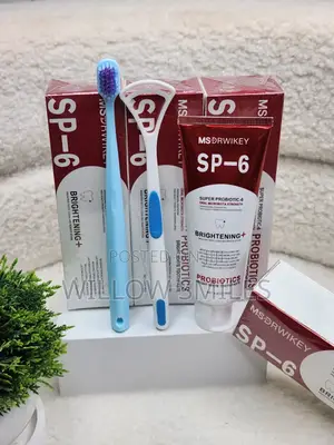 Msdrwikey Sp6 Toothpaste | Tongue Scraper | Teeth Brush