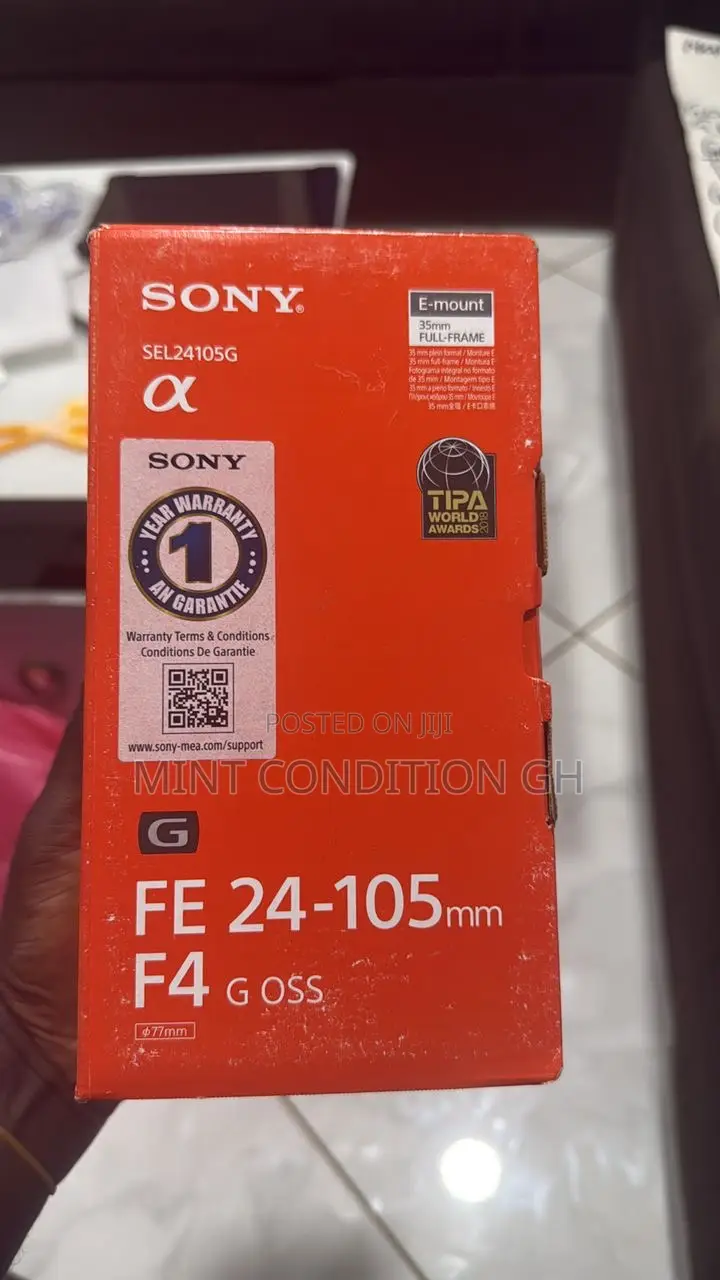 Sony Fe 24-105mm F/4 G Oss Lens