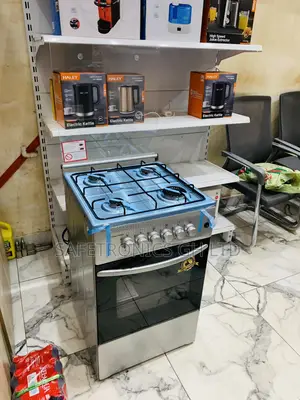 Secure Fast Volcano 5c.Gl Gas Oven 4 Burner Manual Ignition – 50x50cm
