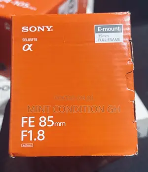 Sony Fe 85mm F/1.8 Lens