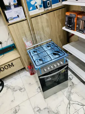 Neatly Boxed Volcano 5c.Gl Gas Oven 4 Burner Manual Ignition – 50x50cm