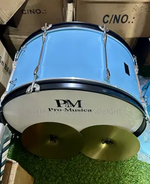 Pro-Musica 7 Piece Marching Drum Set Sky Blue