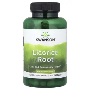 Swanson Vitamins, Licorice Root, 450 Mg, 100 Capsules