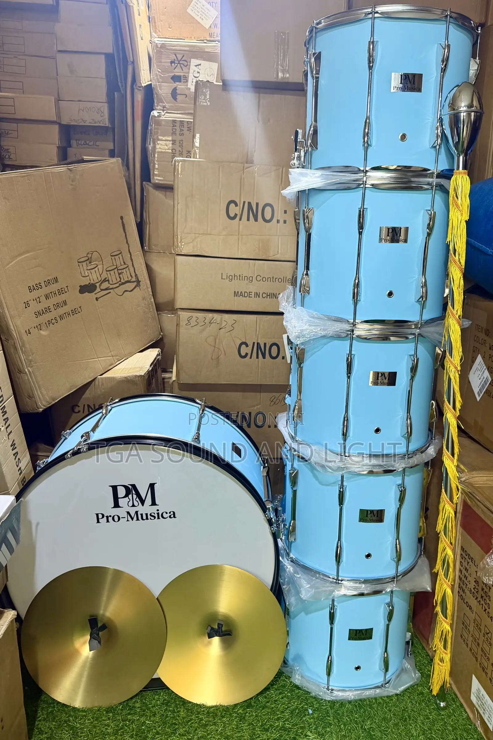 Pro-Musica Complete Marching Parade Drums Bundle