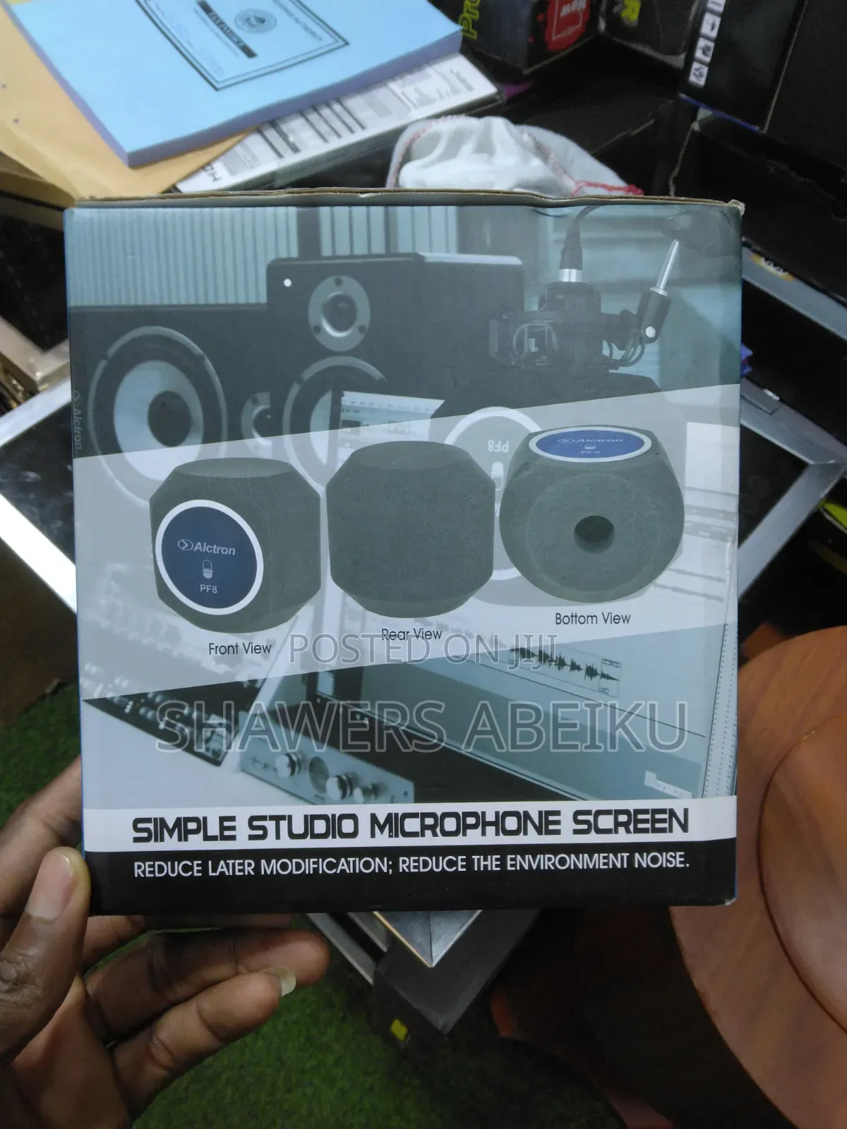 Pf8 Studio Mic Screen