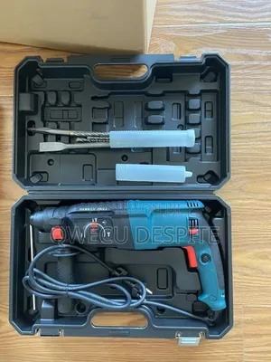 800 Watts SDS-Plus Rotary Hammer Drill With 5 Bits and Case
