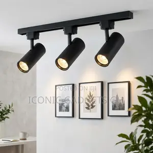 Gallery Track Light – 3 Directional Spot Lamps