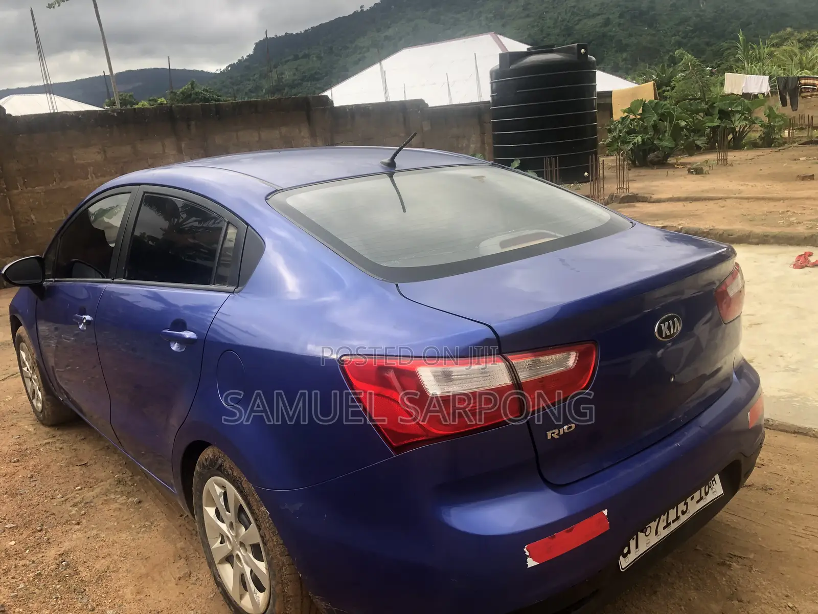 Kia Rio EX 4dr Sedan (1.6L 4cyl 6A) 2014 Blue