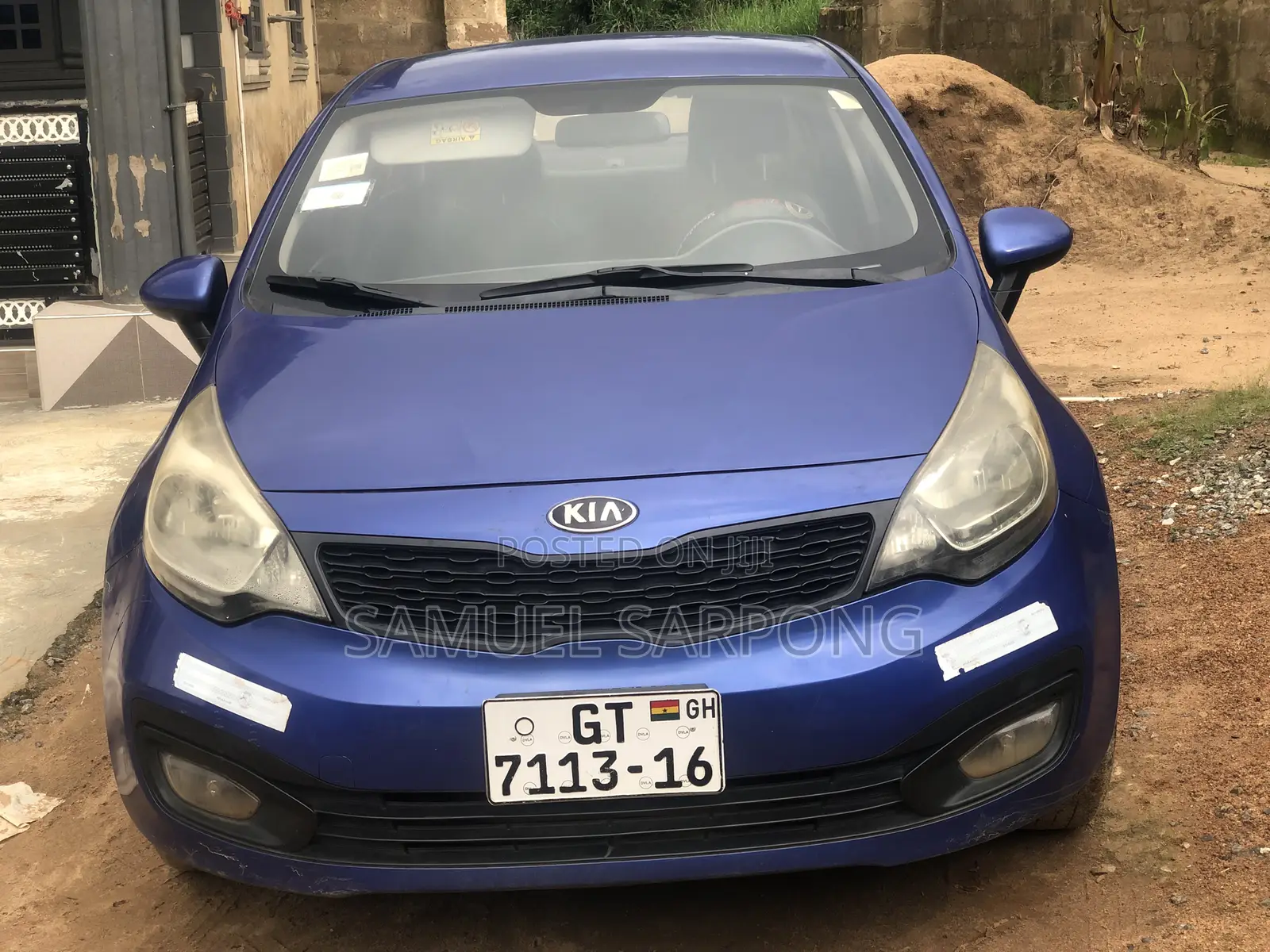 Kia Rio EX 4dr Sedan (1.6L 4cyl 6A) 2014 Blue