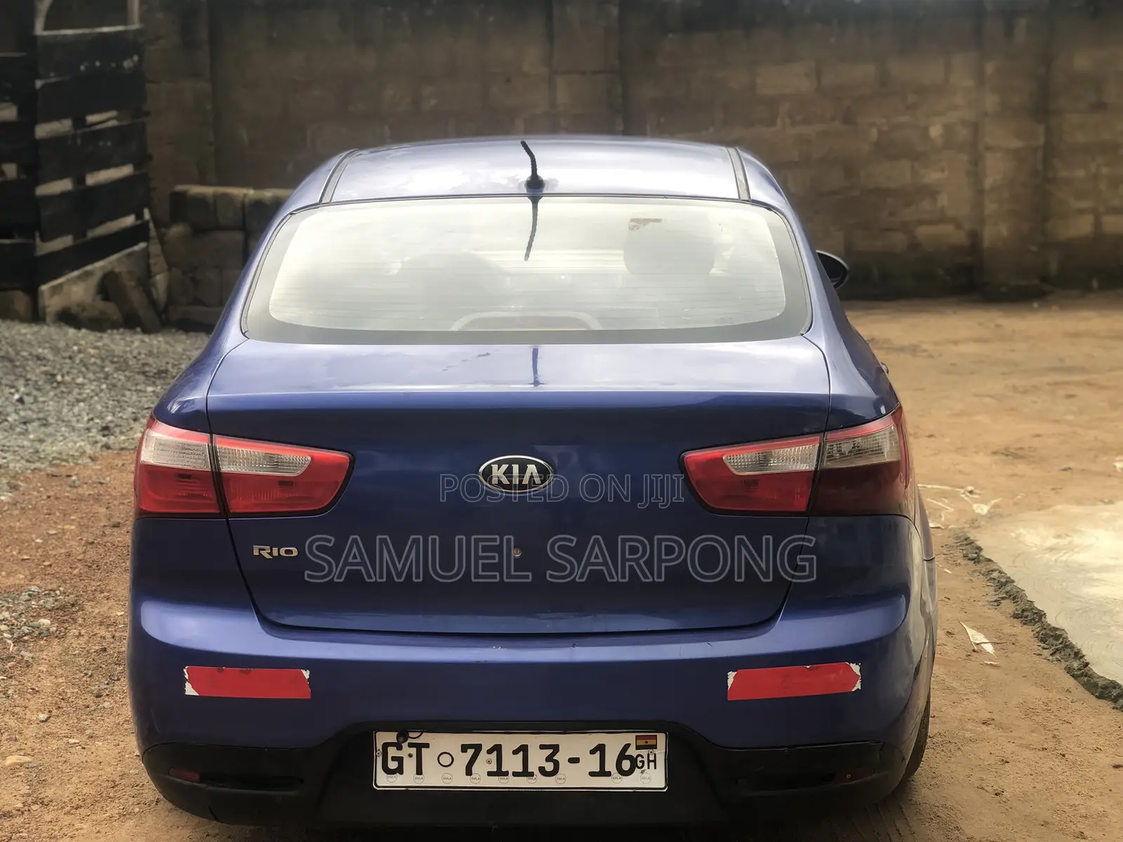 Kia Rio EX 4dr Sedan (1.6L 4cyl 6A) 2014 Blue